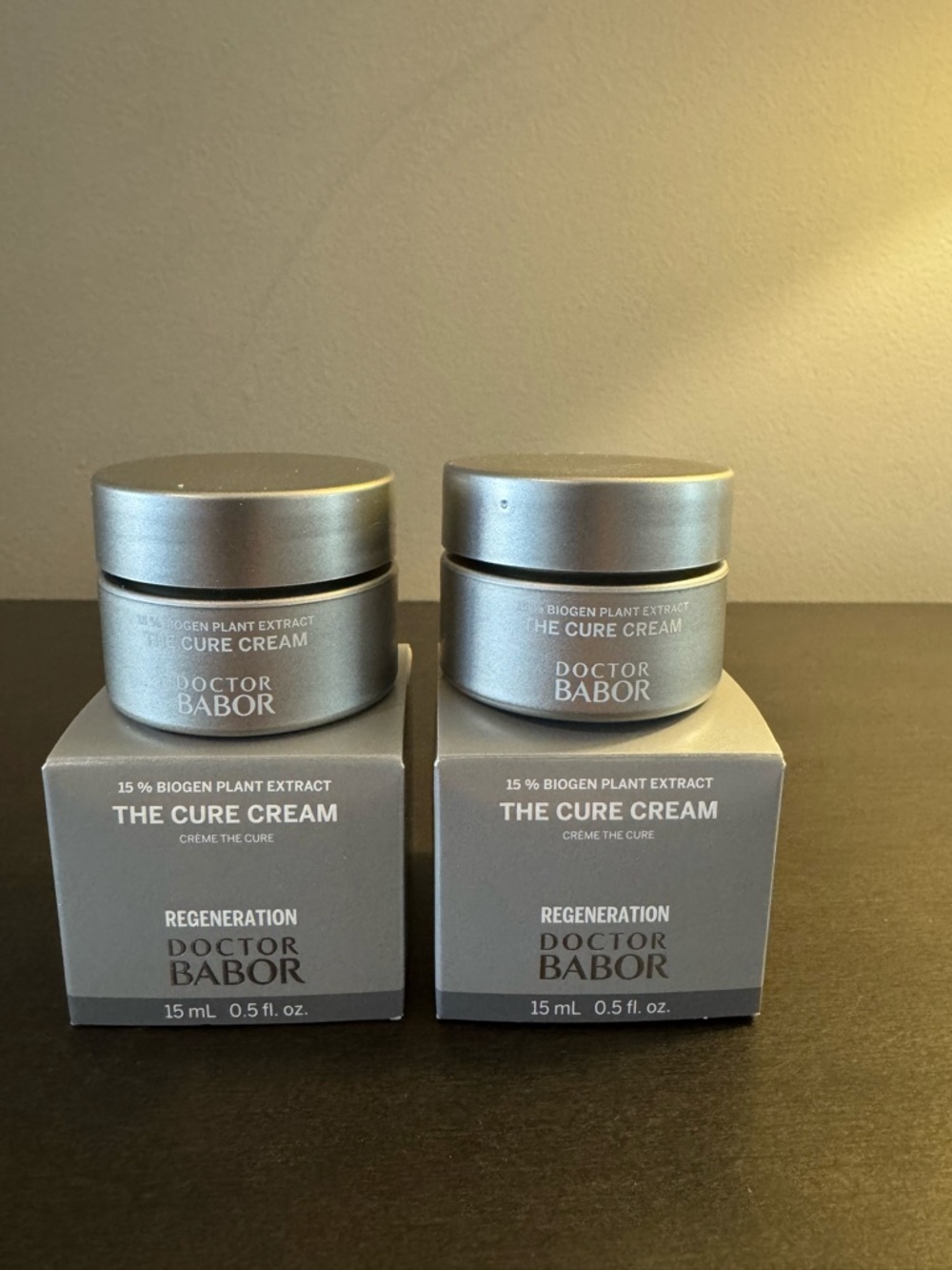 Doctor Babor The Cure Cream Travel Size .5 oz 15 ml NIB X2